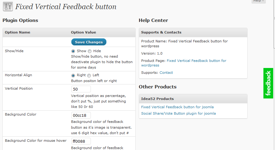 Vertical+feedback+button