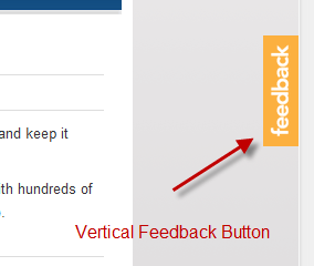 firstimpression Fixed Vertical Feedback Button