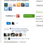 Social Profiles and Followers