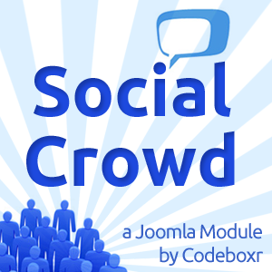 Social Crowd Module for Joomla by Codeboxr