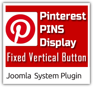 Pinterest Pins Display Fixed Vertical Button