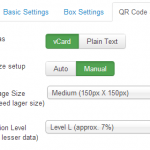 Backend QR Setting J30