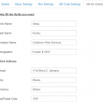 Backend Vcard Info J30