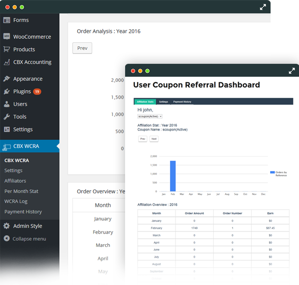 CBX Coupon Referral Affiliation(WCRA) Codeboxr