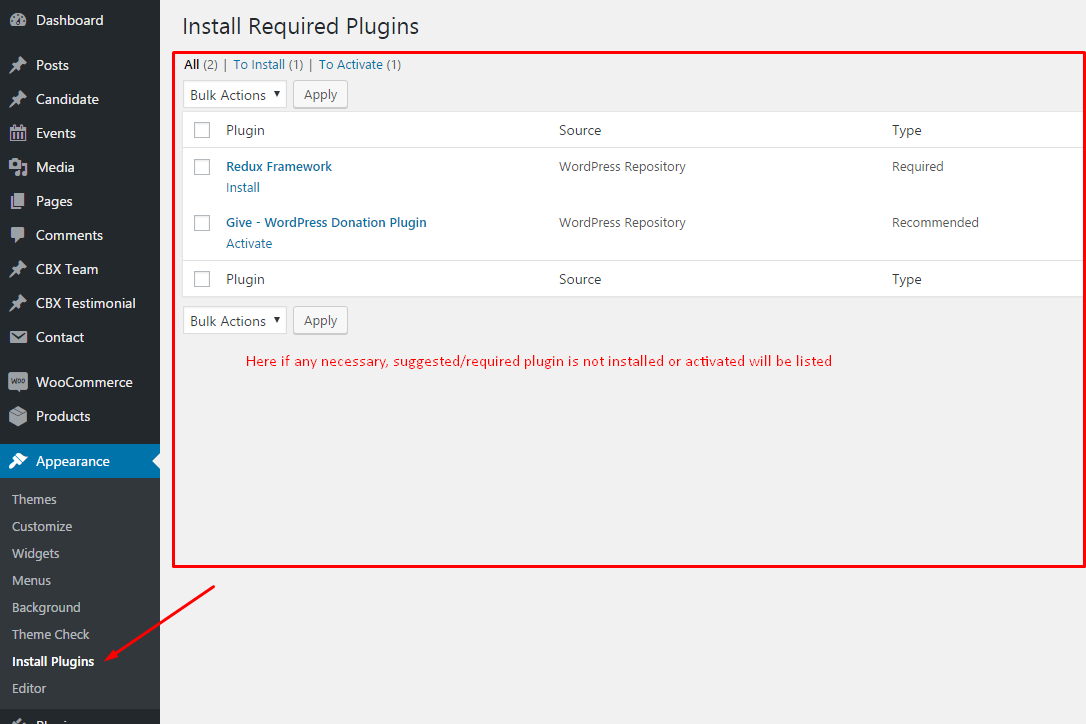 WPPoliticalz-Plugin Install