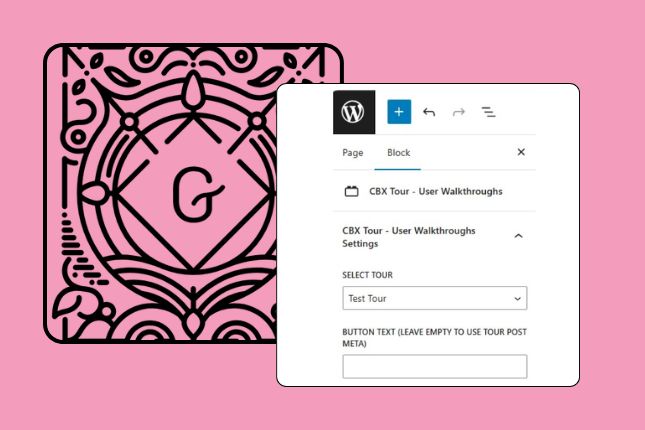 CBX Tour - User Walkthroughs/Guided Tours - Gutenberg Blocks Available