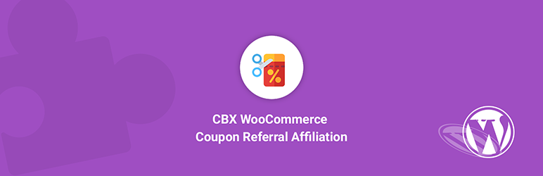 CBX WooCommerce Coupon Referral Affiliate addon for WordPress