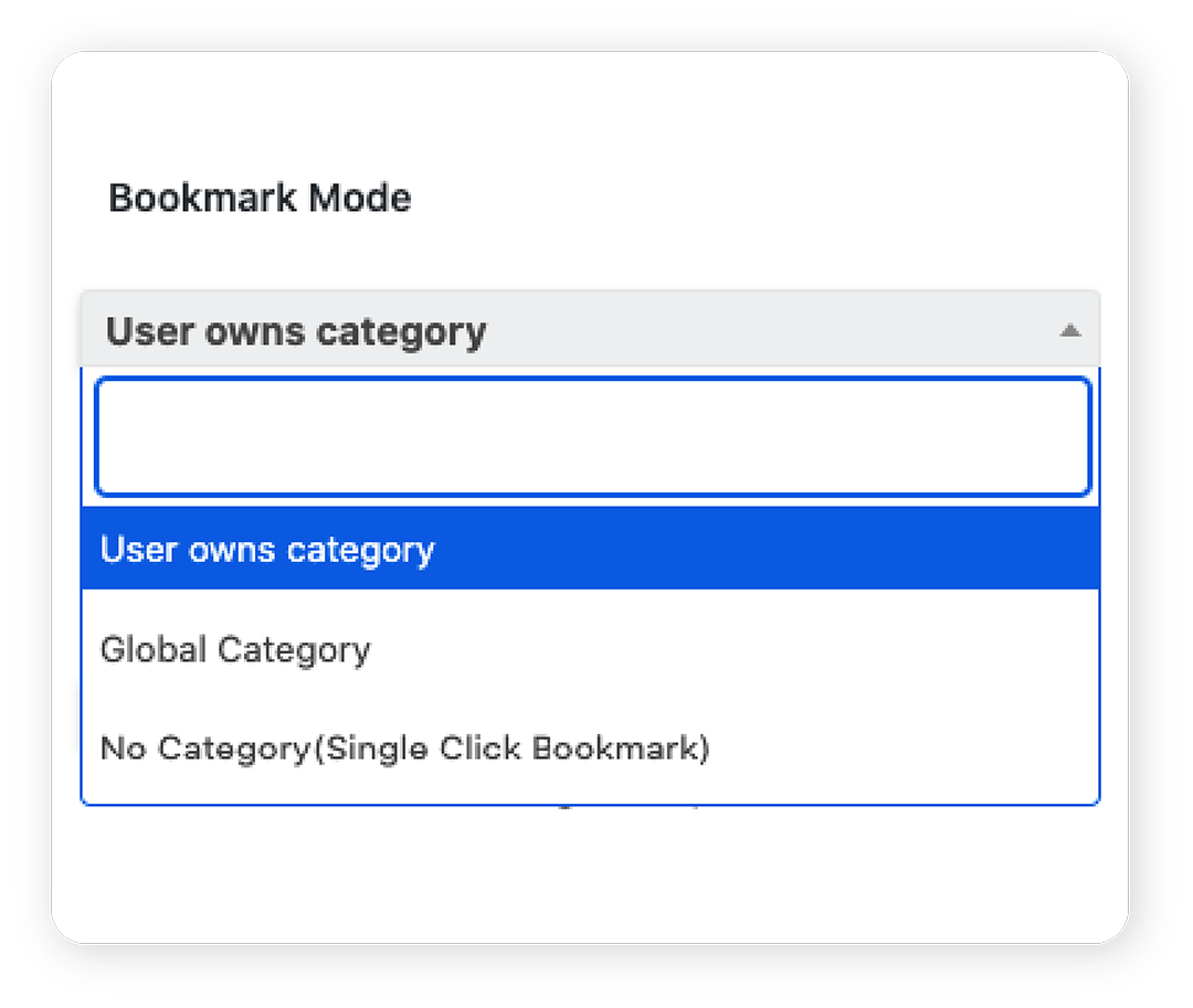 CBX Bookmark for WordPress - Three Mode of Bookmarks