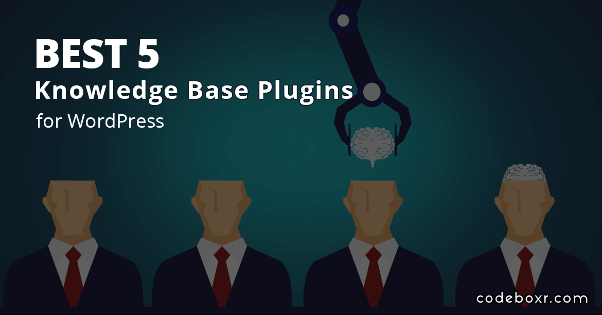 Best 5 Knowledge Base Plugins for WordPress banner