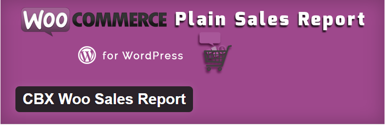 CBX WooCommerce Sales Report for WordPress