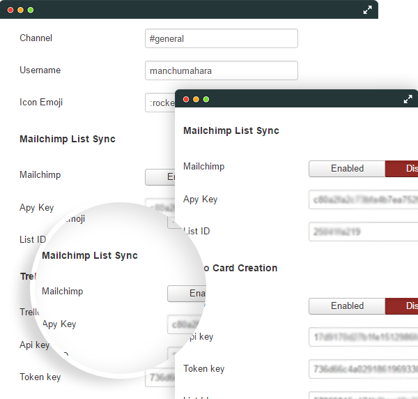 Secured Contact - Mailchimp Integration