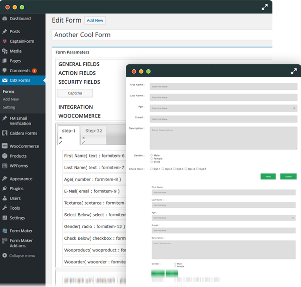 Secured Contact for Joomla