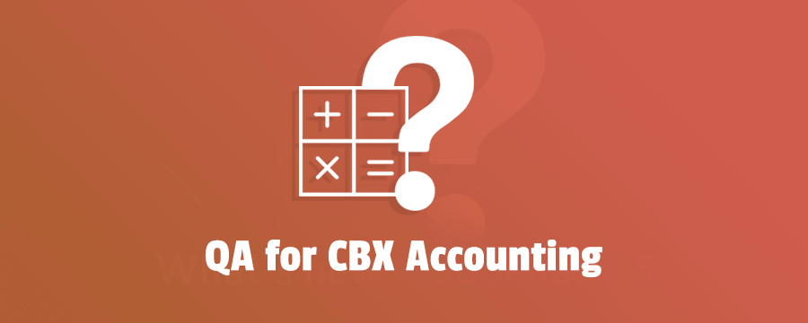 Random Q/A for CBX Accounting for WordPress banner